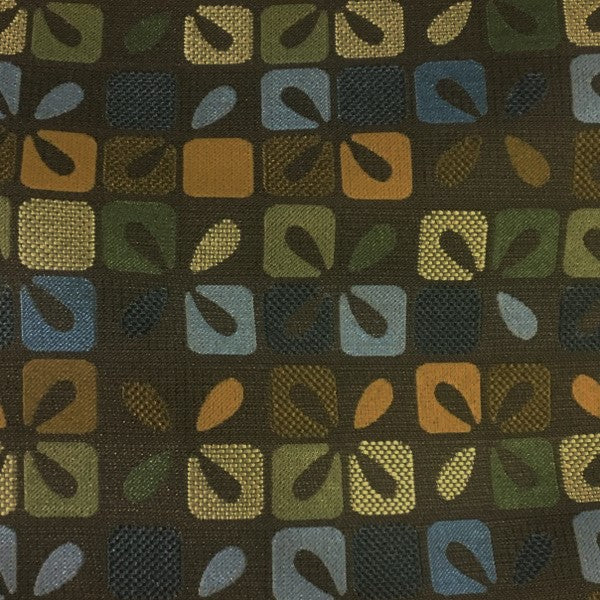 Knoll Chronicle Draganfly Abstract Floral Green Upholstery Fabric