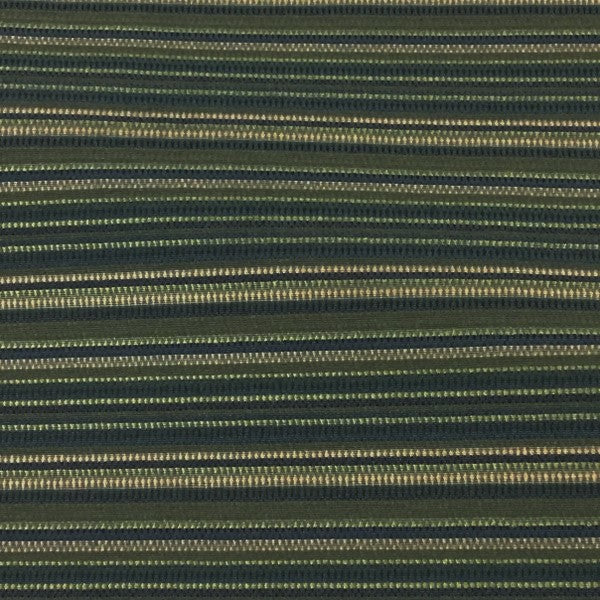 Knoll Prep Aqua Textured Stripe Green Upholstery Fabric