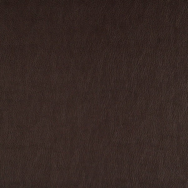 Maharam Fabrics Lariat Chocolate Durable Faux Leather Brown Upholstery Fabric Vinyl