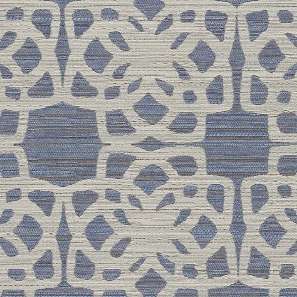 Designtex Lattice Sky Blue Upholstery Fabric