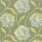 Arc-Com Fabrics Upholstery Fabric Elegant Floral Laurel Lemon Grass