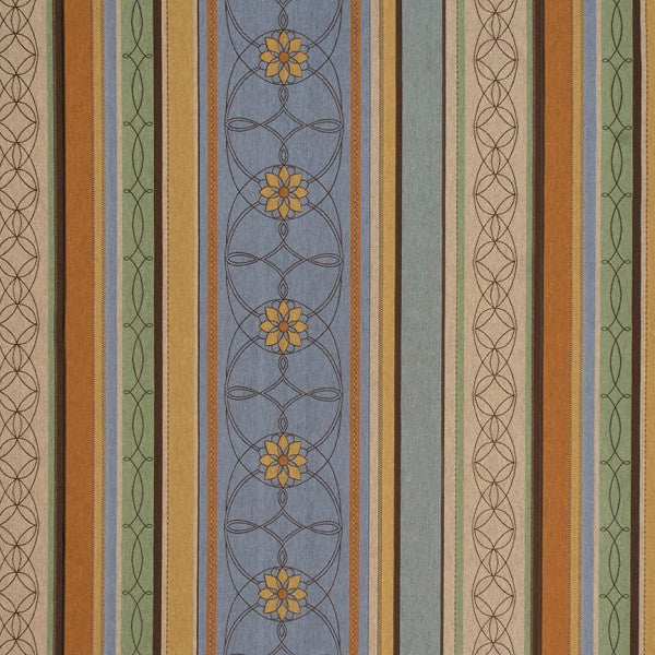 Arc-Com Fabrics Upholstery Fabric Remnant Leonardo Sky