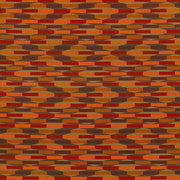Remnant of Momentum Level Sun Dried Red Upholstery Fabric