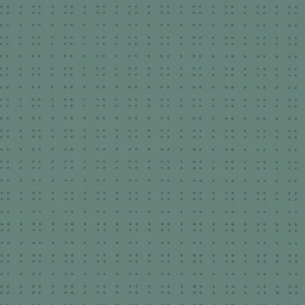 Remnant of Designtex Little Dot Teal Blue Upholstery Vinyl