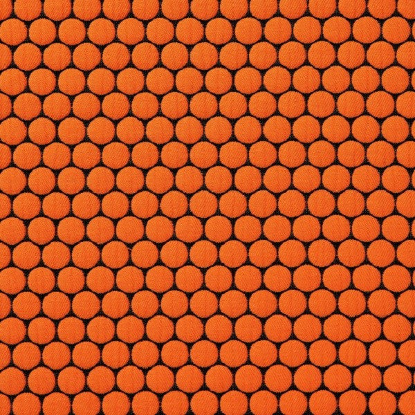Designtex Fabrics Upholstery Fabric Remnant Loop To Loop Orange Crush
