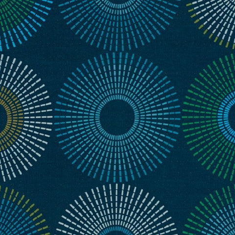 Designtex Lumi Eve Geometric Blue Upholstery Vinyl