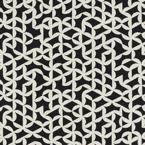Arc-Com Lunette Onyx Upholstery Fabric