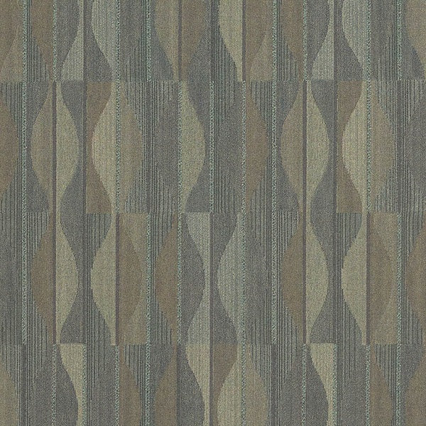 Arc-Com Lyric Moonstone Wavy Stripe Upholstery Vinyl