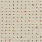 Momentum Malmo Aquavit Geometric Ivory Upholstery Fabric