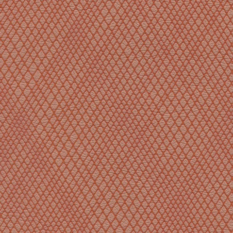 Remnant of Ultraleather Wired Marmalade Orange Upholstery Vinyl