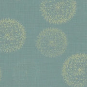 Remnant of Mayer Fabrics Dande Aqua Upholstery Fabric
