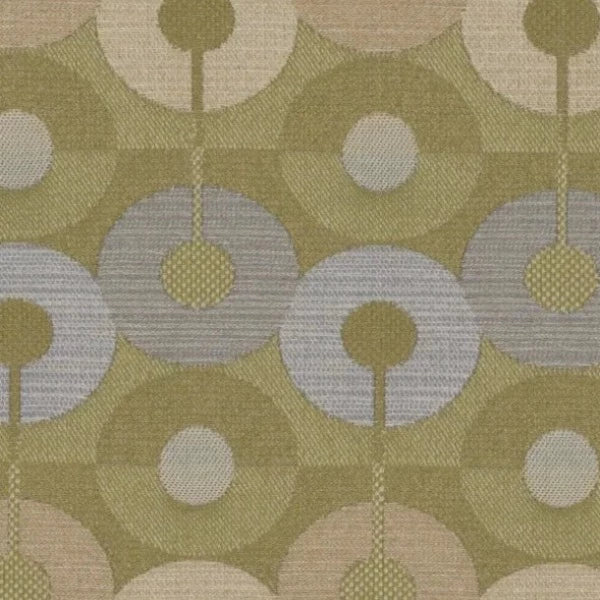 Remnant of Mayer Fabrics Circumference Tarragon Upholstery Fabric