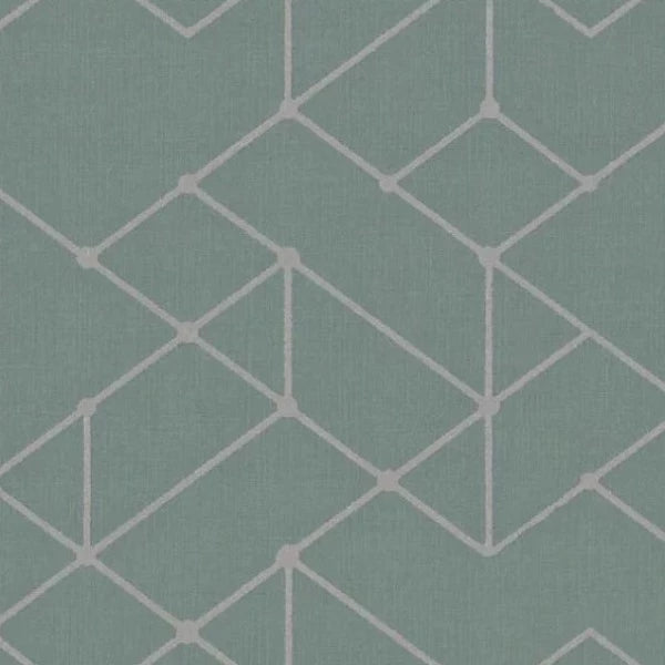 Mayer Vector Mint Upholstery Fabric