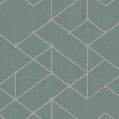 Mayer Vector Mint Upholstery Fabric