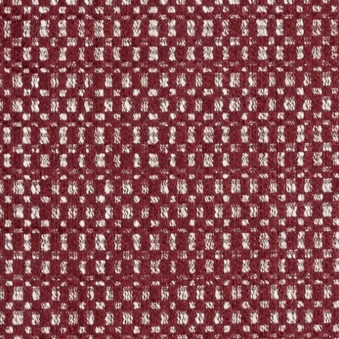 Remnant of Mayer Fabrics Ankara Garnet Upholstery Fabric