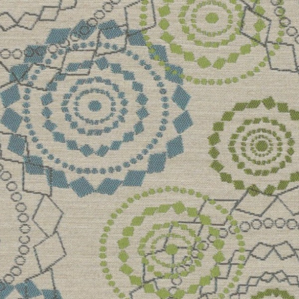 Remnant of Mayer Fabrics Mandala Opal Upholstery Fabric