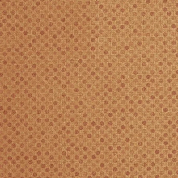 Remnant of Mayer Fabrics Micro Dot Cinnamon Upholstery Fabric