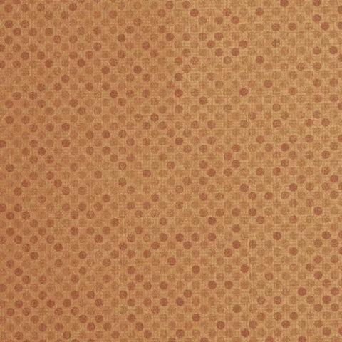 Remnant of Mayer Fabrics Micro Dot Cinnamon Upholstery Fabric