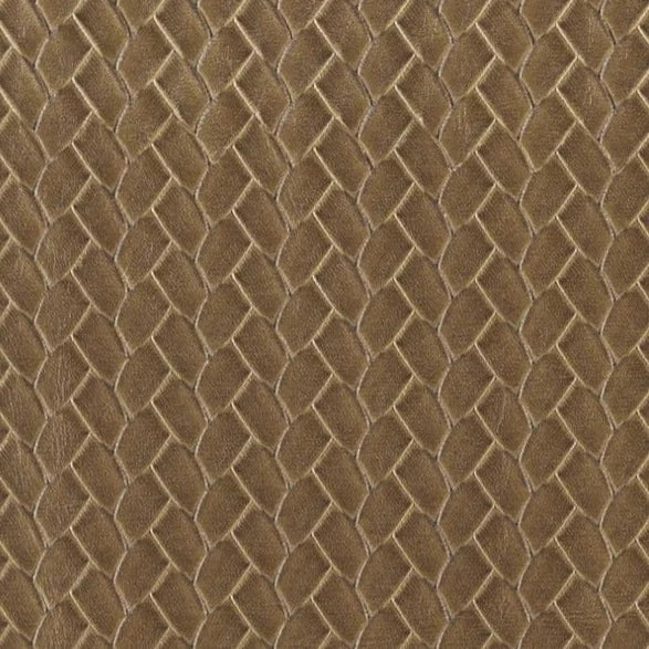 Remnant of Mayer Fabrics Milano Old Gold Upholstery Fabric