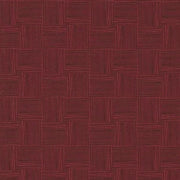 Remnant of Mayer Fabrics Sequence Cranberry Upholstery Fabric