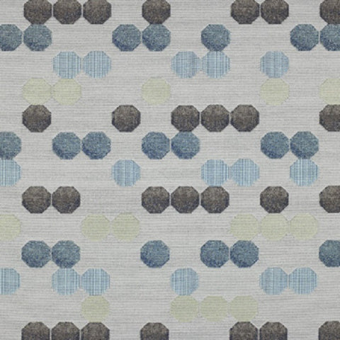 Momentum Textiles Upholstery Fabric Colorful Geometric Mensa Tranquil