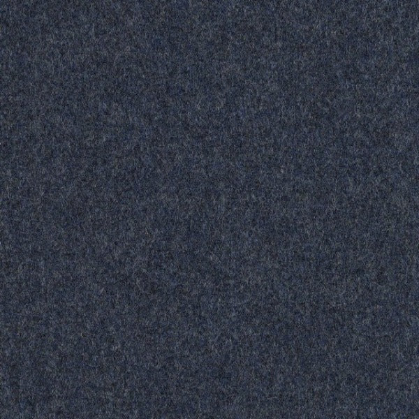 Remnant of Designtex Heather Midnight Wool Upholstery Fabric