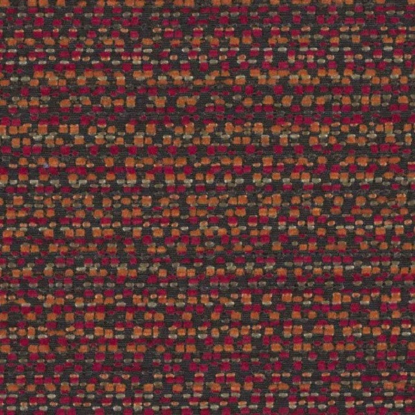 Designtex Fabrics Upholstery Fabric Remnant Modern Tweed Chili Red