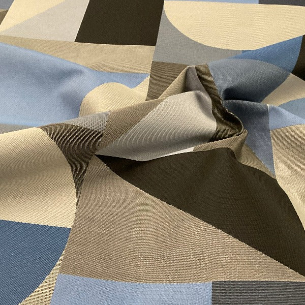 CF Stinson Modernist Lapis Blue Upholstery Fabric