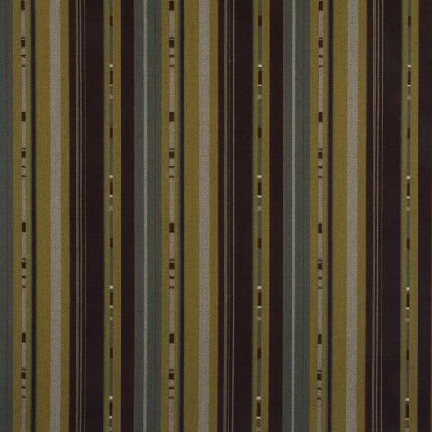 Arc-Com Monte Carlo Amethyst Horizontal Barcode Stripe Crypton Upholstery Fabric
