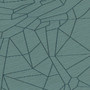 Remnant of Luna Motif Jewel Blue Upholstery Fabric