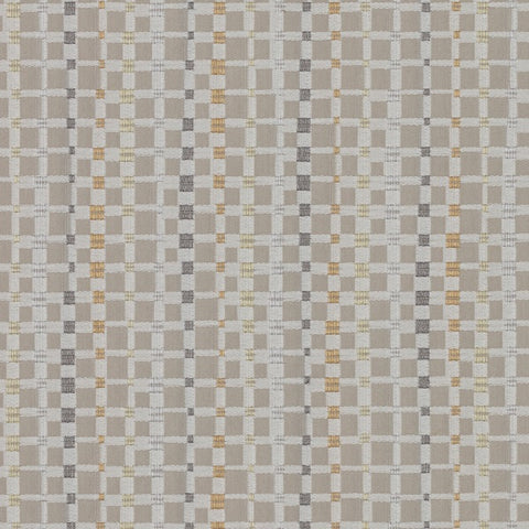 Maharam Multiply Winter Small Check Beige Upholstery Fabric