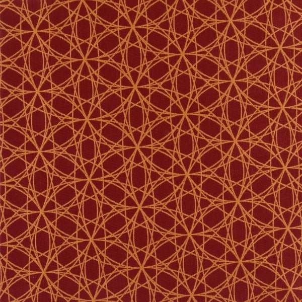 Remnant of Arc-Com Navigator Paprika Upholstery Fabric