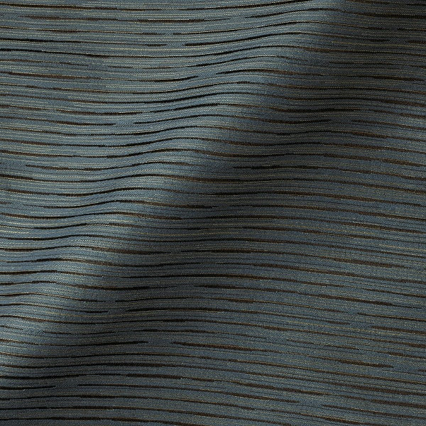 Fabric Remnant of Pallas Off Track Midnight Upholstery Fabric
