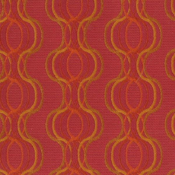 Designtex Fabrics Upholstery Fabric Remnant Oscillate Cherry Tomato