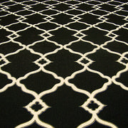 Outdoor Fabric Sun N Shade Lattice Chippendale Fretwork Onyx Toto Fabrics