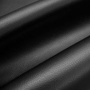 Outdoor Fabric Solid Faux Leather Hyde Ebony Toto Fabrics