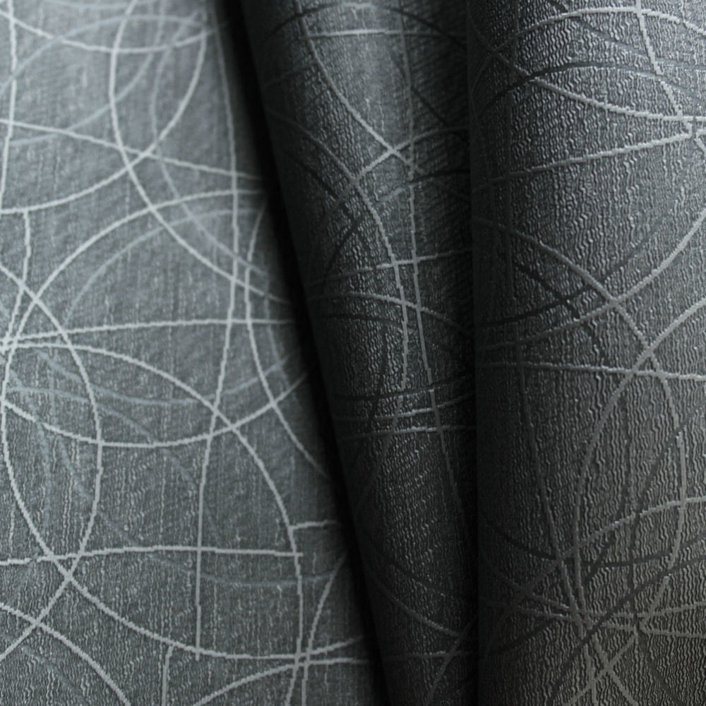 Remnant of Radius Graphite Grey Outdoor Fabric