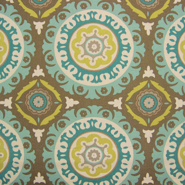 Outdoor Fabric Sun N Shade™ Medallion Print Solar Flair Poolside Toto Fabrics