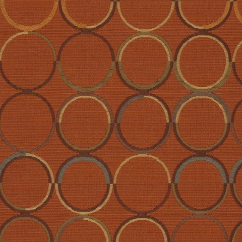 Designtex Fabrics Upholstery Fabric Remnant Pinball Rust