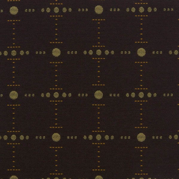 Remnant of Arc-Com Pinpoint Godiva Brown Upholstery Fabric