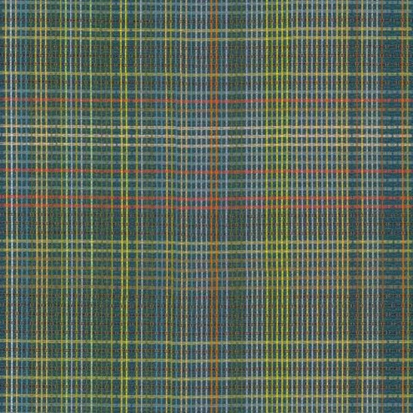 Remnant of Knoll Plaidtastic Snazzy Upholstery Fabric