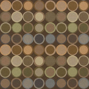Remnant of Arc-Com Polo Cocoa Upholstery Fabric