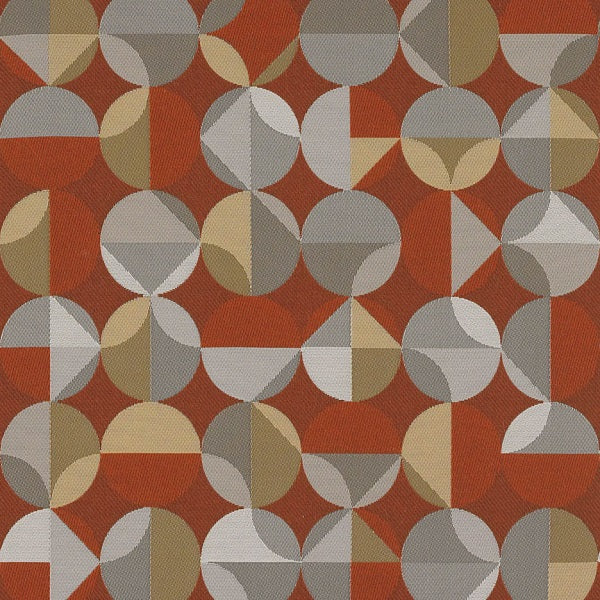 Arc-Com Fabrics Upholstery Fabric Remnant Radius Papaya