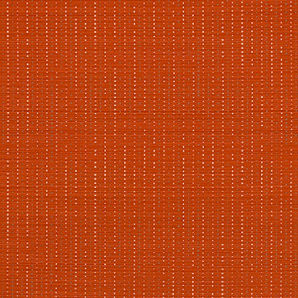 Remnant of Momentum Rivet Vibrant Orange Upholstery Fabric