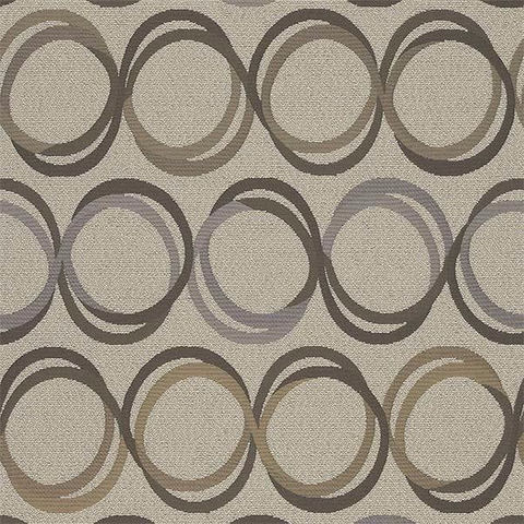 Designtex Fabrics Upholstery Fabric Overlapping Circles Rotary Pebble