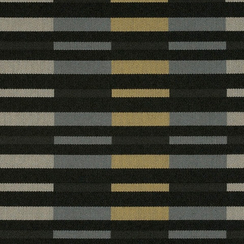 Maharam Rule Nightsky Black Outdoor Upholstery Fabric 466190–008