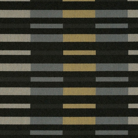 Maharam Rule Nightsky Black Outdoor Upholstery Fabric 466190–008