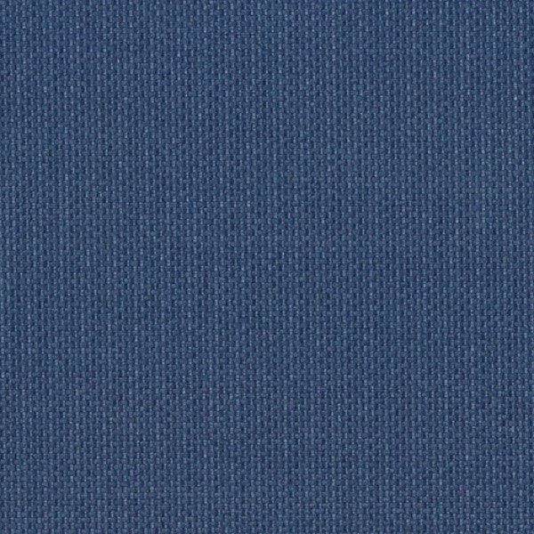 Linette Sail Cloth Textured Solid Blue Polyurethane Upholstery Fabric