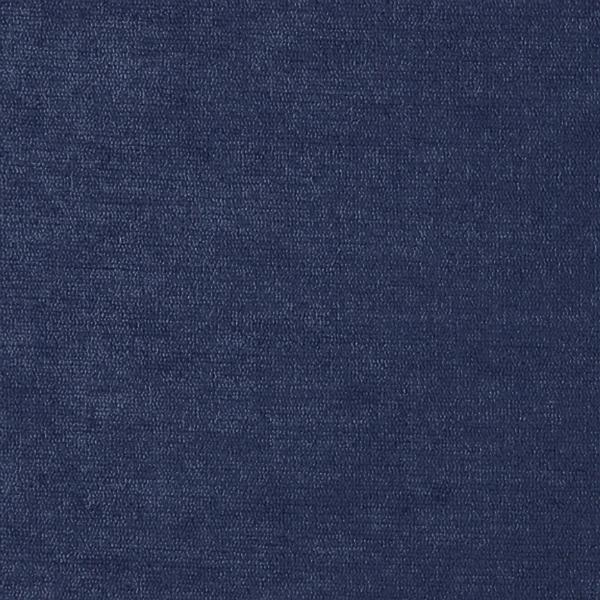 Remnant of Arc-Com Posh Sapphire Upholstery Fabric
