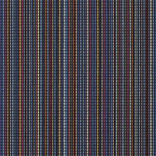 Remnant of Chromatic Sapphire Upholstery Fabric